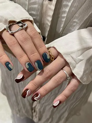 ネイル 8113 海外/y2k/韓国のネイルデザイン