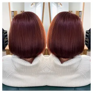 ショート カラー 村山 茉衣のヘアスタイル