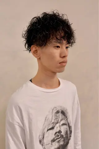 ショート メンズ misch by urban所属・髪質改善ストレート KENTOのヘアスタイル