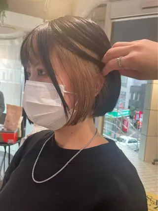 ミディアム メンズスタイル Hitomi🐶のヘアスタイル