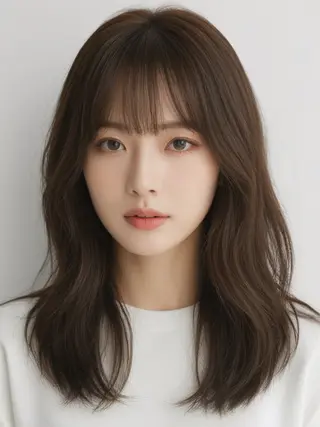 ロング 新宿/韓国メンズ RIKUパーマのヘアスタイル