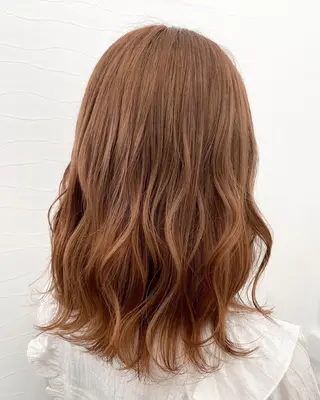 セミロング カラー Mintleaf 💛MAYUKOのヘアスタイル