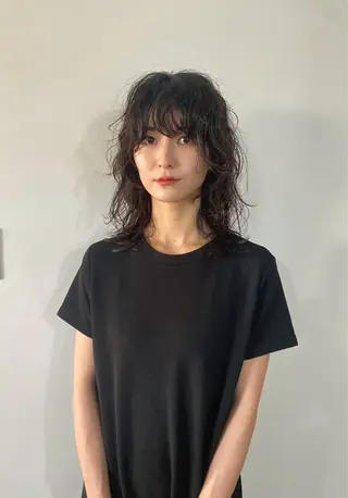 ミディアム カラー パーマ GATTACA所属・KEI gattacaのヘアスタイル