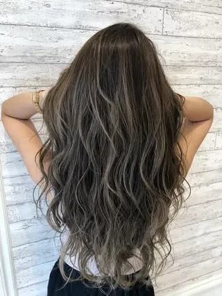 ロング カラー 小顔カット/レイヤー 【WiLL】加藤のヘアスタイル