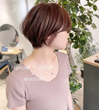 ショート 岸川 恭子のヘアスタイル