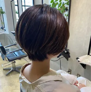 ショート 近藤 千裕のヘアスタイル