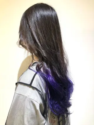 ロング カラー DEUCE　ヤマミヤ ヒロキ🌿のヘアスタイル