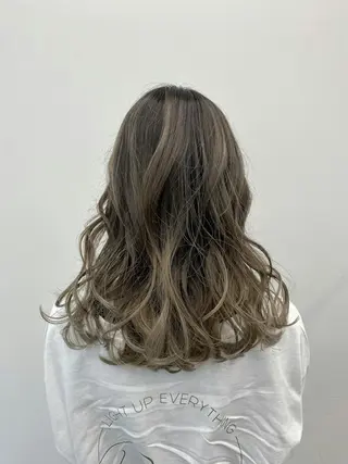 ロング カラー 【公式】amble luxe 中野のヘアスタイル