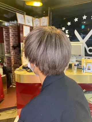 カラー メンズ レイヤーカット/ カラー/長谷恵花のヘアスタイル