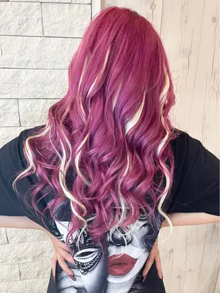 カラー 名古屋のピンク好き かずくん🦩のヘアスタイル