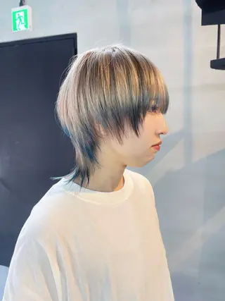 ショート 柏 ウルフ/レイヤー 田中佐和🐺のヘアスタイル