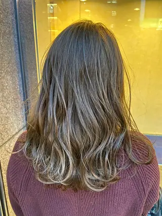 セミロング カラー メンズ特化✂︎ 稗田達也のヘアスタイル