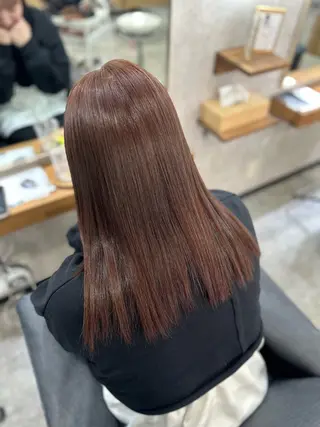 セミロング MOURI CHISATOのヘアスタイル