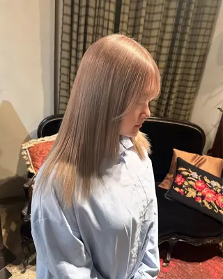 カラー アイブロウ&マツパ カラーモデルまなみのマツエク・マツパデザイン