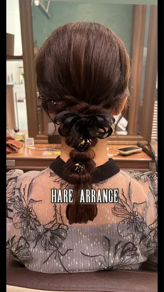 ヘアアレンジ リノ🖤韓国ヘア 🖤🇰🇷のヘアスタイル