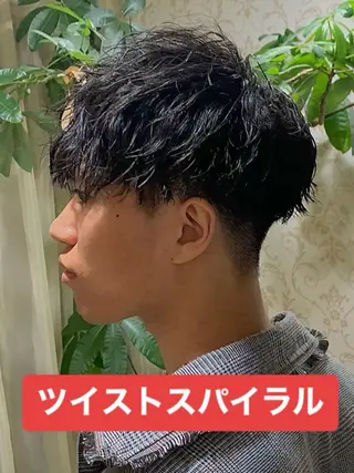 ショート パーマ メンズ メンズパーマ&メンズ 縮毛矯正ならヒラノのヘアスタイル