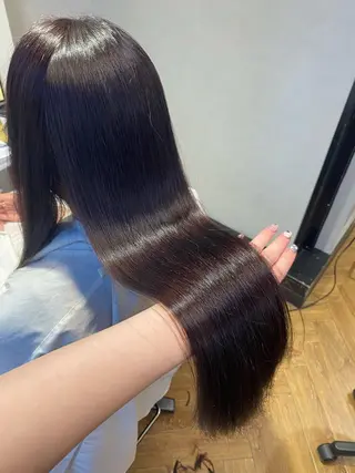 ミディアム カラー MIREI /韓国風 ショート/大阪美容室のヘアスタイル