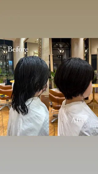 ショート BEAUTRIUM 265所属・カットモデル/ 大森弘貴のヘアスタイル