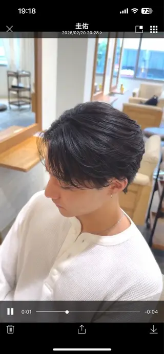 メンズ muku所属・メンズカット モデル/ayunaのヘアスタイル