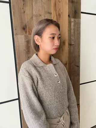 ショート カラー 渋谷 留菜のヘアスタイル