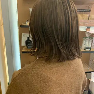 ショート 艶髪color💎髪 質改善ストレート大吉のヘアスタイル