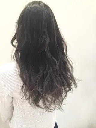 セミロング ロング カラー lafith hair dope所属・[外国人風カラー] 店長 田中健太のヘアスタイル