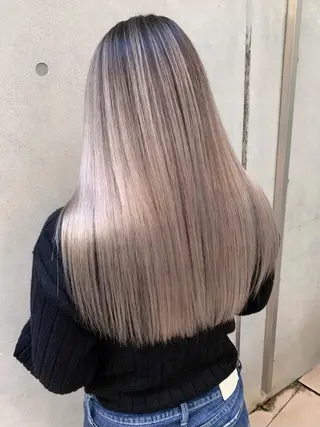 ロング カラー 髪質改善land千葉所属・阿部 圭悟のヘアスタイル