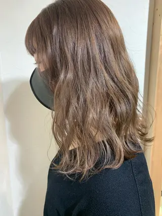 ミディアム カラー 💫大宮美容師💫 azusaのヘアスタイル