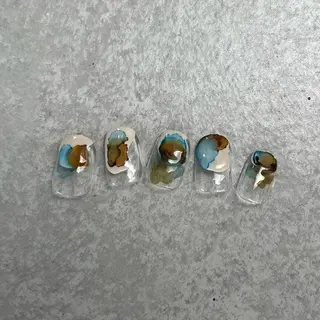 ネイル 🤎Two ERI🤎のネイルデザイン