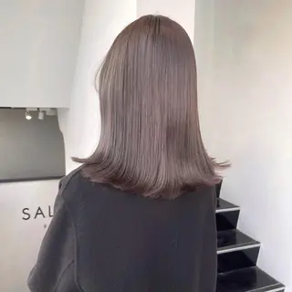 ミディアム カラー MURANAKA RYOのヘアスタイル