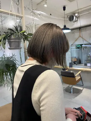 ミディアム カラー 艶カラー 🤍🫧/makoのヘアスタイル