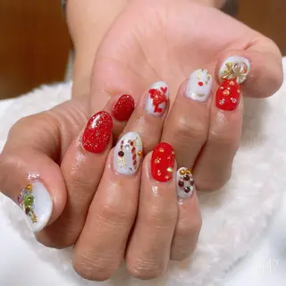 ネイル The Best Beauty受付担当のヘアスタイル