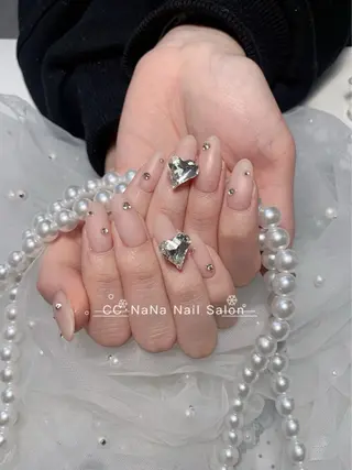 ネイル 💎CC・NaNa 韓国風ネイル🌙Cのネイルデザイン