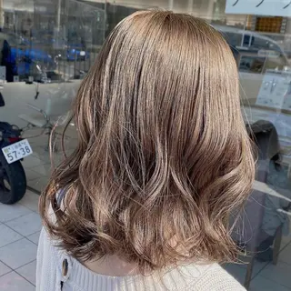 カラー 艶髪レイヤーの王 復活の大澤竜馬のヘアスタイル