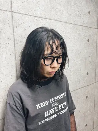 ミディアム パーマ pissenlit ピサンリ所属・🧩🤖 Sala 🤖🧩のヘアスタイル