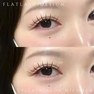 マツエク・マツパ MicoNoa所属・MicoNoa Asamiのマツエク・マツパデザイン