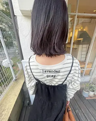 ショート カラー 🙃 透明感カラー/ボブのヘアスタイル