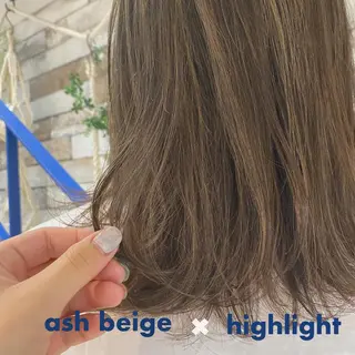 ミディアム カラー うる艶カラー 🫶🏼💭mikaのヘアスタイル