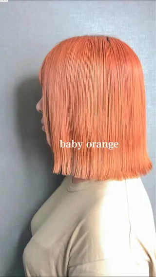 ミディアム カラー Selenehair 三条本店のヘアスタイル