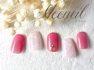 ネイル マツエク・マツパ ビジューバイアクイユネイルズ東中野店所属・ビジューバイアクイユ ネイルズ　東中野店のネイルデザイン