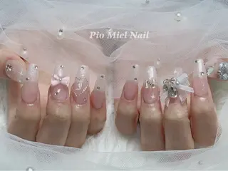 ネイル HANA 長さだしのネイルデザイン