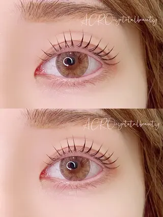 マツエク・マツパ ACROeyetotalbeauty 梅田店所属・ACRO 梅田店のマツエク・マツパデザイン