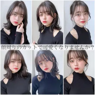 ミディアム AINANLY 明治神宮前店所属・似合わせレイヤー モテカラー🤍三科のヘアスタイル