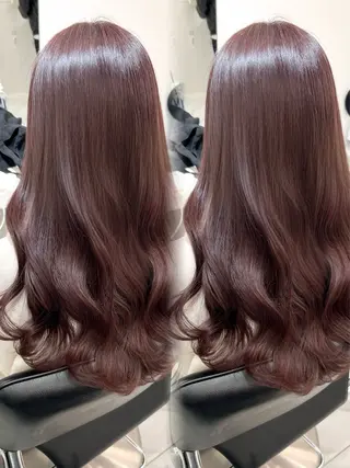 ロング カラー 盛れる顔周り🤍渋谷 Risa🎀のヘアスタイル