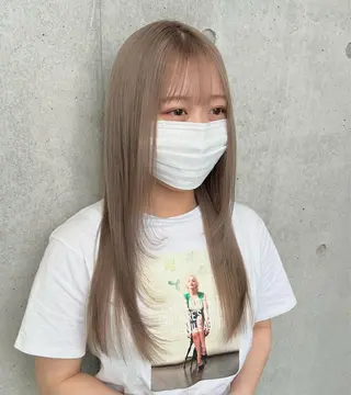 ロング カラー レイヤー/透明感 カラー🌿KANTAのヘアスタイル