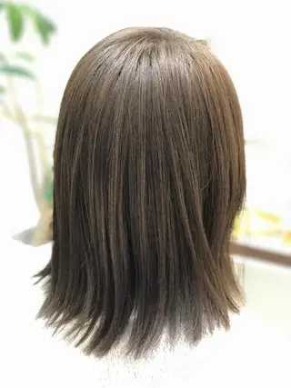 ミディアム Maeda マエダのヘアスタイル