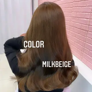 ロング カラー エクステ🩵ブリーチ 韓国ヘア🩵KAEのヘアスタイル