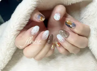 ネイル フルリール 【プライベートサロンのネイルデザイン