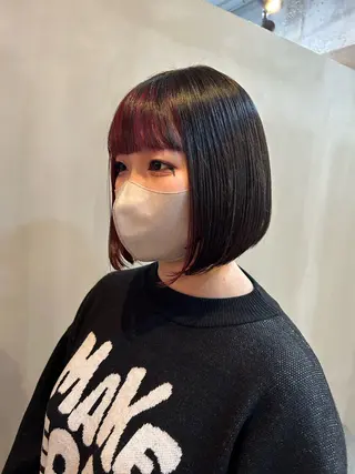 ミディアム L STUDIO所属・ハイトーン/ブリーチ 🧁soraのヘアスタイル