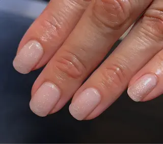 ネイル VERMA ケアとシンプルジェルのネイルデザイン